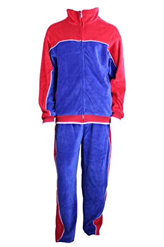 Sweatsedo Mens Red, White & Blue Tracksuit (Medium)