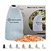 mockins Easy to Use Ceramic Salt Inhaler and Includes Pure Himalayan Pink Salt - Sky Blue Color | Asthma and Allergy Relief