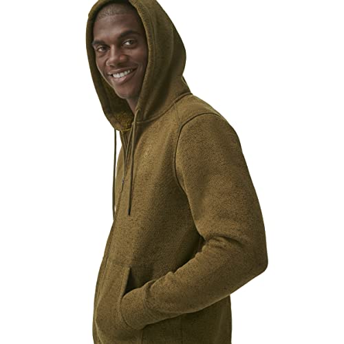 BASS OUTDOOR Men's Sherpa Lined Hood Zip-up Jacket2