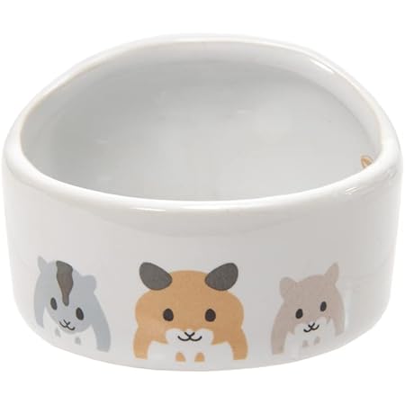 Amazon マルカン ハムちゃんのフード付食器 Es 17 マルカン 食器 ボウル 通販