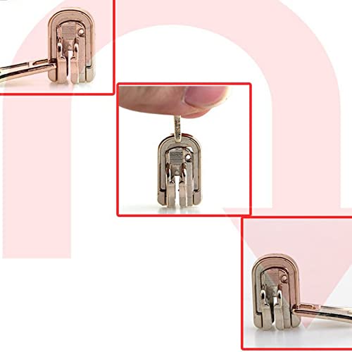 Juwaacoo 60-120cm 5#/8# Slider Rotante in Metallo