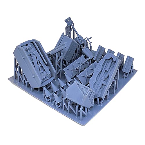 Accessoires de chantier de construction HO 1:87 diorama ferroviaire