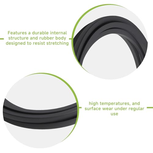 SRIAOO 114-8154 Deck Belt Replacement Compatible with Exmark 60" Mower & Compatible with Toro G3, 5/8" x 176.75" V-Belt, Replaces 126-6627 114-8154-SL Suitable for PNS740GKC604A4, 74915, 74925, 74935 by SRIAOO - Used condition - Image 5