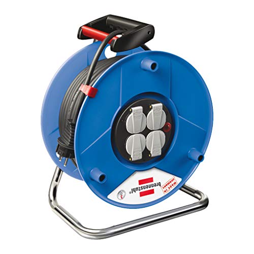 Brennenstuhl Garant - Cavo Beben 50 M Cavo Nero, Plastica Speciale Per Uso Interno, Prodotto In Germania)