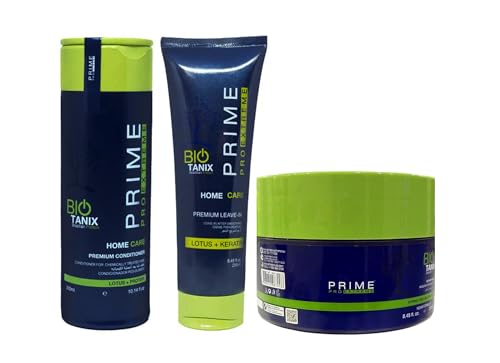 PRIME PRO EXTREME BIO TANIX Brazilian Protein Extreme Force Conditioner + Leave-in + Mask Kit Combo Pack For Men/Women