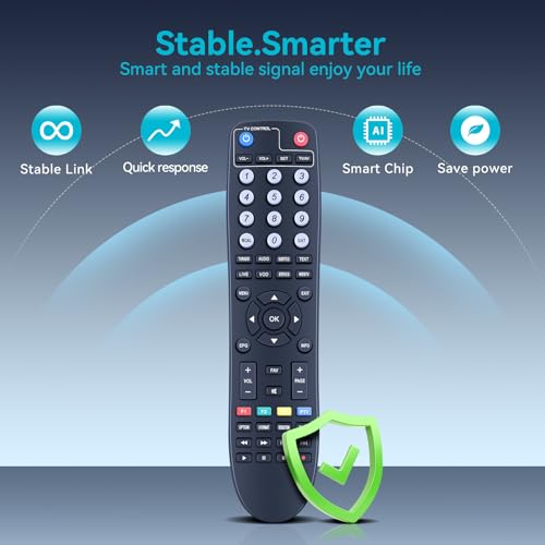 Télécommande Xsarius Sniper V-IPTV compatible boîtier Linux Full HD H.265 - 2