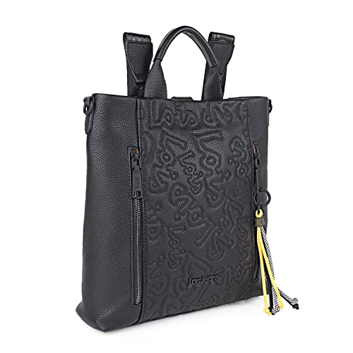 Lois - Bolsos Mochila Para Mujer, Mochilas Mujer Casual, Mochila Mujer Pequeña, Bolso Mochila Mujer Antirrobo, Mochila Negro Mujer. Mochila