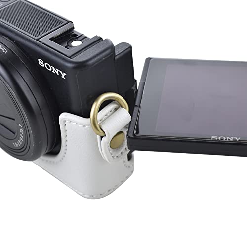 Funda vintage de cuero PU para Sony ZV1 miniatura 5