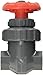 Spears PVC Gate Valve, Non-Rising Stem, Buna-N O-Ring, 1-1/2