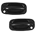Escalade Avalanche Silverado Suburban 99 - 07 Front Outer Textured Door Handle with Keyhole Pair Set