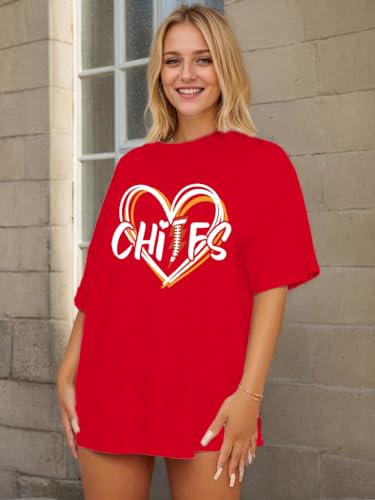 in My Game Day Era Shirts Womens Oversized Game Day Tshirt Football Season Fans Tee Tops3