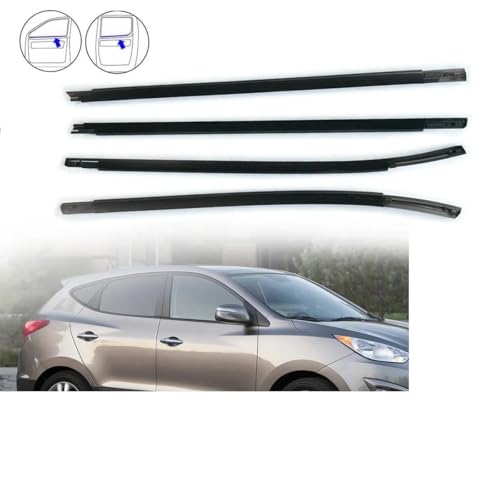 Joints de vitre pour Hyundai Tucson IX35 2010-2015 étanches - 3