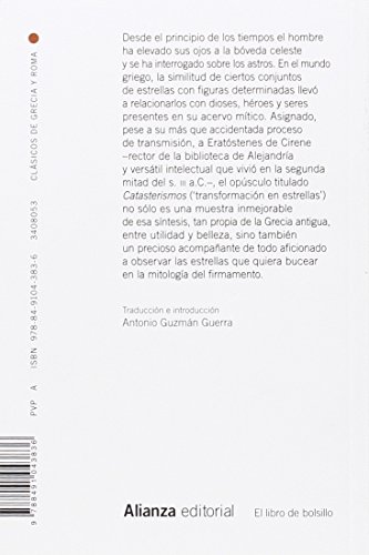 Mitología del firmamento: Catasterismos