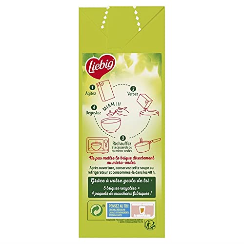LIEBIG - Pursoup Veloute De Légumes Du Soleil Brique 1L - Lot De 4 - Offre Special