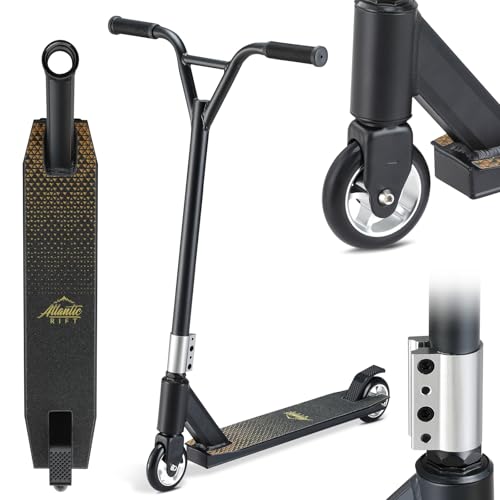 SPORTANA® Stunt Scooter für Kinder & Erwachsene Kick Scooter ABEC 9 360° Lenker 100mm PU Räder...