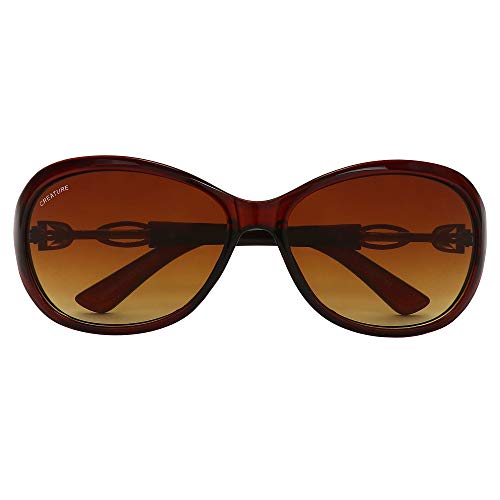 CREATURE Gaga Cat-Eye Oversized Sunglasses For Girls(Lens-Brown||Frame-Brown||Size-Regular||GAGA-012) 4 CREATURE Gaga Cat-Eye Oversized Sunglasses For Girls(Lens-Brown||Frame-Brown||Size-Regular||GAGA-012) - Image 4