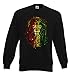 Produktbild Urban Backwoods Rastafari Lion I Sweatshirt Pullover Schwarz Größe 3XL
