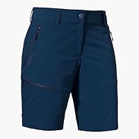 Schöffel Damen Shorts Toblach2, leichte und kühlende kurze Wanderhose mit elastischem Stoff, vielseitige Outdoor Hose mit optimaler Passform und praktischen Taschen, dress blues, 40