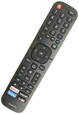 Universal for Hisense-Smart-TV-Remote, EN2A27HT Remote Compatible with All Hisense 4K LED HD UHD Smart TVs with Netflix, YouTube, VUDU Buttons
