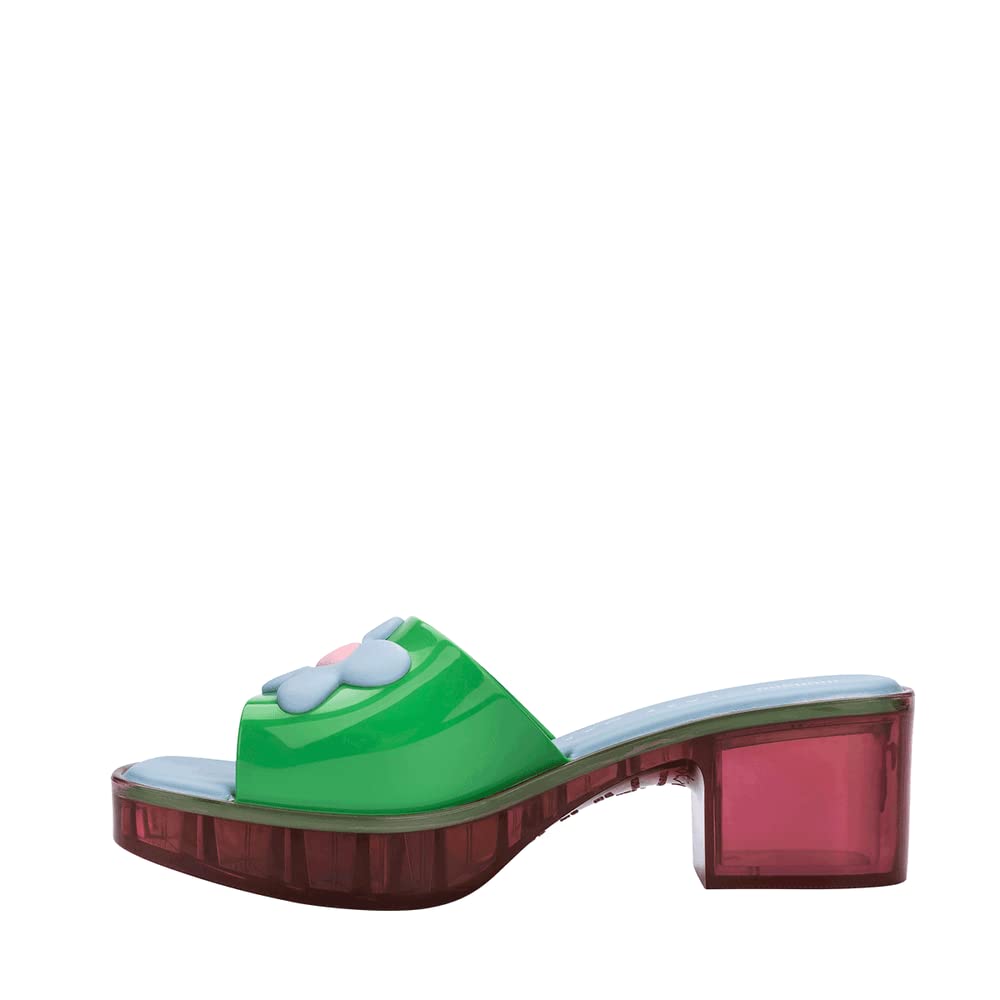 Melissa Womens Lazy Oaf Sandals - Green - Size UK 3