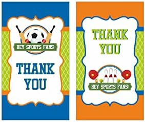 Pretty UR Party Sports Party decorations Kit - 80 pcs includes Banner, balloons, thank you, centerpiece, danglers, Games Party Supplies, Sports Birthday Decor, DIY décor Pack for kids, Teens