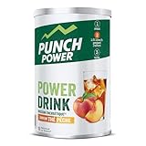 PUNCH POWER - Biodrink - Thé-Pêche - Pot 500 g - Boisson Glucidique de l'effort - Différen...