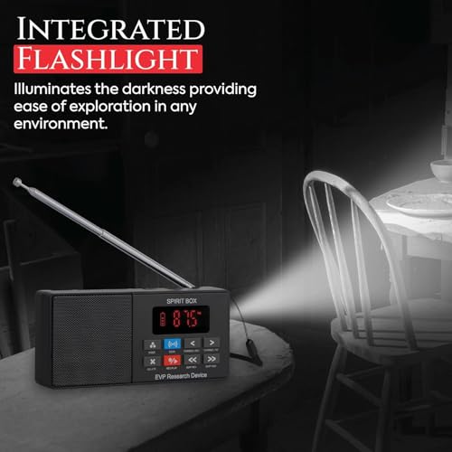 PARANORMIC Spirit Box Equipamento de Caça Fantasma — Kit de Equipamento de Caça Fantasma EVP Portáti