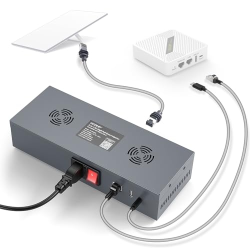 Injecteur PoE Starlink Gen 3 200W résout les coupures d'alimentation et surtensions
