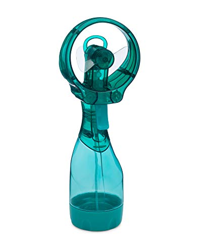 O2COOL Deluxe Misting Fan, Handheld Misting Fan, Battery Operated Fan, Water Spray Fan