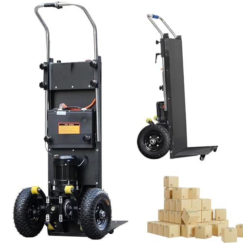 Carretilla eléctrica para escaleras 1500W 880lbs carga miniatura 1