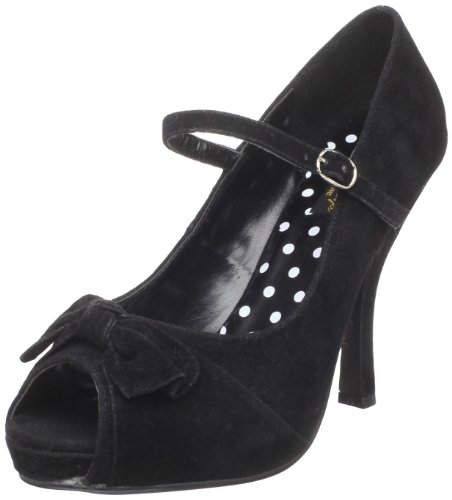 Pinup Couture Cutiepie-08 - Sexy High Heels Retro Mini-Plateau Peeptoes 35-42, Größe:EU-40/41 / US-10 / UK-7 Cover