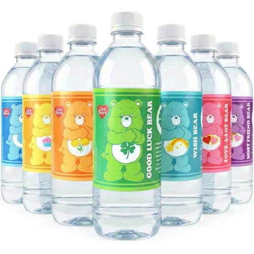 Care Bears �p�[�e�B�[�E�H�[�^�[�{�g�����x�� - 12�C���` x 11.5�C���` (16���p�b�N) - �`�A�x�A�A�O�����s�[�x�A�Ȃǂ̑ϐ��X�e�b�J�[