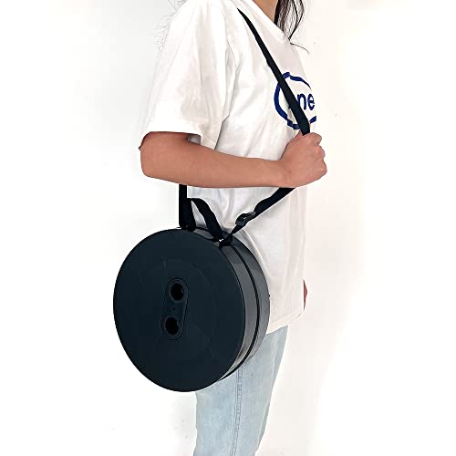 ZGDFSM Banco retrátil portátil atualizado para aumentar o peso da carga, banqueta telescópica portát