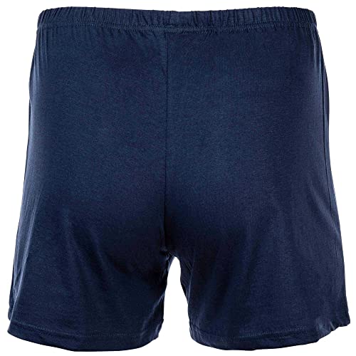 Pantalones cortos de algodón contra el calor pack de 3 hombre azul L 7