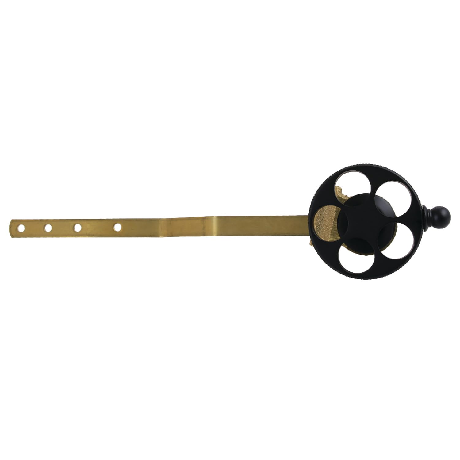 Levier de réservoir de toilettes frontal noir mat Kingston Brass KTRKX0 Webb