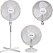 Produktbild Syntrox Germany VT-44W-W 3 in 1 Ventilator Standventilator + Tischventilator + Wandventilator mit Oszillation Windmaschine Axialventilator Lüfter Gebläse