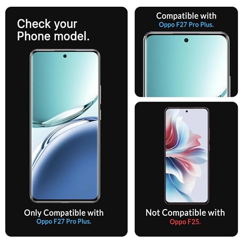 Image of ArmourPro Military Grade UV Tempered Glass Compatible For Oppo F27 Pro Plus 5G and Oppo F27 Pro (6.7 Inch) With Easy UV Installation Kit | Edge To Edge Coverage | Crystal Clear, Pack of 2