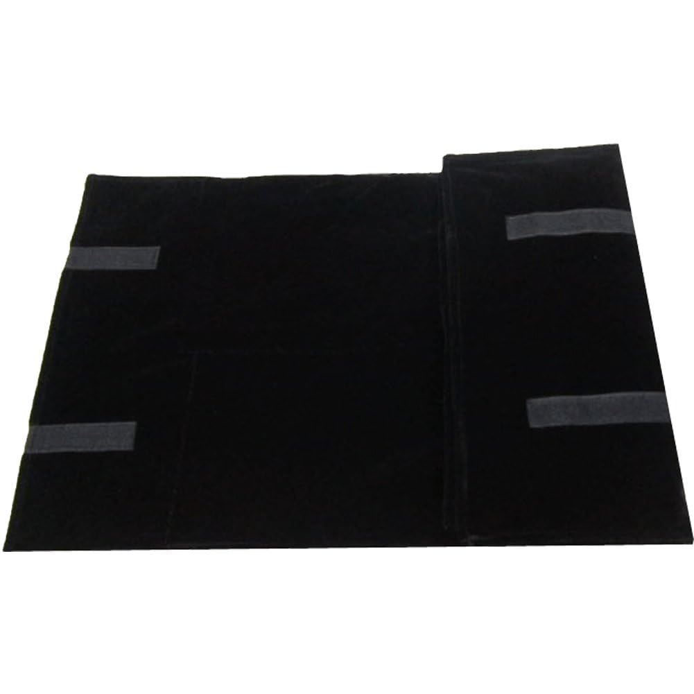 Borsa per Rotolo di Gioielli in Velluto Borsa Portatile per Organizzatore di Collane con Ciondolo Custodia per Espositori per Bracciale Borsa di Stoccaggio Custodia per Gioielli Viaggio