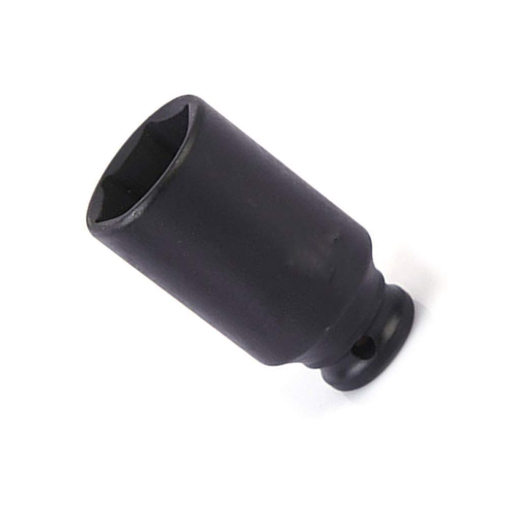 Driver Impact Socket 1/2 Inch Drive 32mm Hub Nut Hexagon Ratchet Wrench Socket Set Fit for Air Pneumatic, Wrenches, Ratchets (Black)