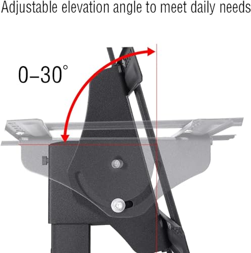 Soporte móvil para TV 23-55 pulgadas hasta 130 lbs miniatura 4