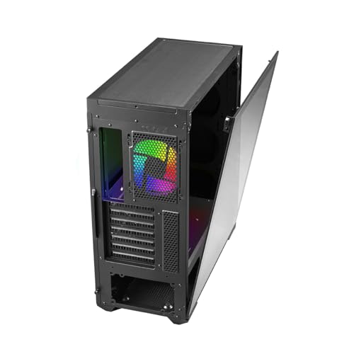 Cooler Master MasterBox 540 - Boîtier Moyen PC Gaming ARGB, Châssis ATX, Panneau Latéral Verre Trempé, 1x120mm Ventilateur SickleFlow ARGB, Multiples Configurations Flux d'Air, Contrôleur ARGB Inclus