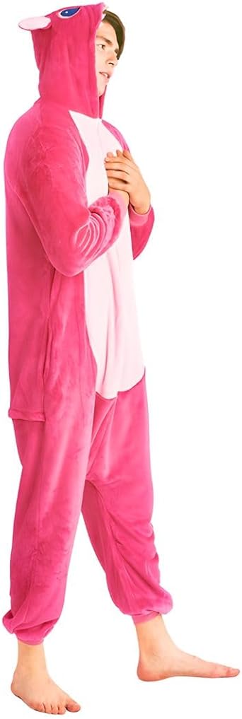 Costume Onesie Adulte Kigurumi - Pyjama Peluche Animé, Unisexe, Taille S à XL