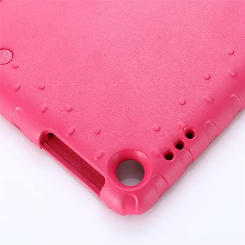 Kids Tablet Case for Lenovo Tab M10 HD 3rd Gen 10.1" (2022), KAVON TB-328FU TB-328XU EVA Lightweight Shockproof Dropproof Handle Kickstand Protective Cover (Rose Red)