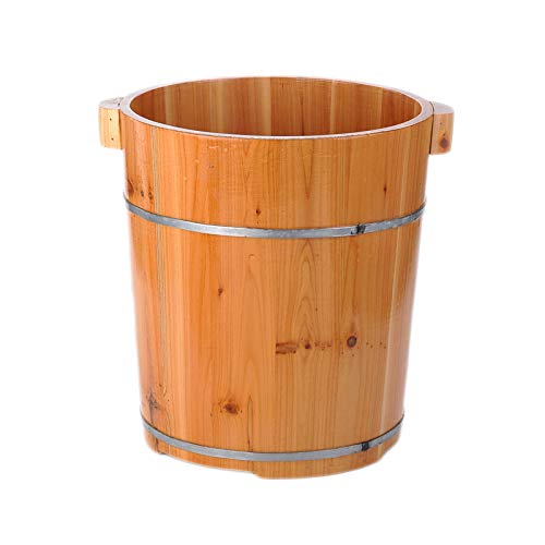Balde de madera para spa de pies 40cm miniatura 5