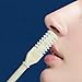 SUEIQMOI 2-in-1 Manual Nose Hair Trimmer with Ear Picker, 360° Rotating Nostril Hair Removal Tool, Portable Nose Hair Clipper for Men and Women