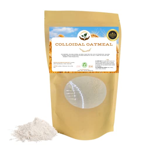 Dirty Treasures Organic Colloidal Oatmeal | Oatmeal Bath | Soap Making Colloidal Oatmeal |16 Oz #TOP1