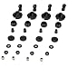 Losi Shock Plastics & Balls (4): 5IVE-T, MINI WRC, LOSB2855