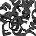 FELTECHELECTR 20pcs Plastic Tube Clamps Ratcheting Hose Clamps Heavy Duty Secure Clips for 9.1-10.2mm Plastic Pipes Plumbing and Industrial Use