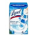 Lysol Click Gel Automatic Toilet Bowl Cleaner, Gel Toilet Bowl Cleaner, for Cleaning and Refreshing, Ocean Fresh, 6 Applicators per Pack