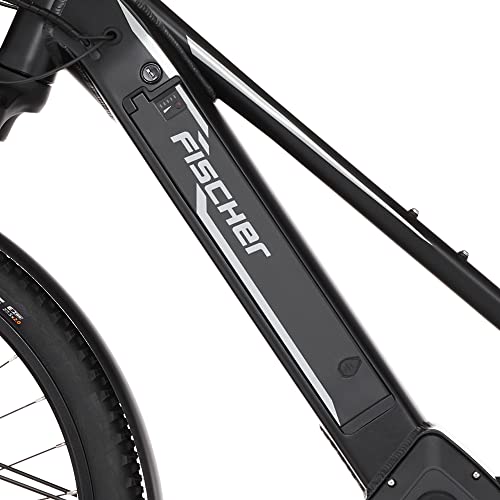 Fischer Terra 5.0i Elektrische fiets voor dames en heren, RH 44 cm, middenmotor 50 Nm, 36 V accu in frame, mat zwart, 27… - Afbeelding 7